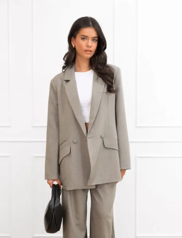 Lizz blazer taupe