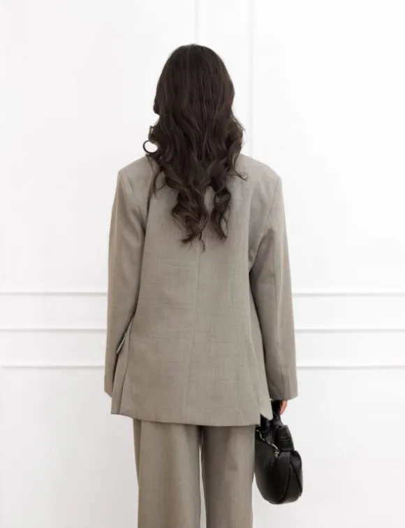 Lizz blazer taupe