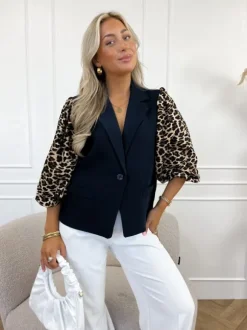 Lola blazer donker blauw