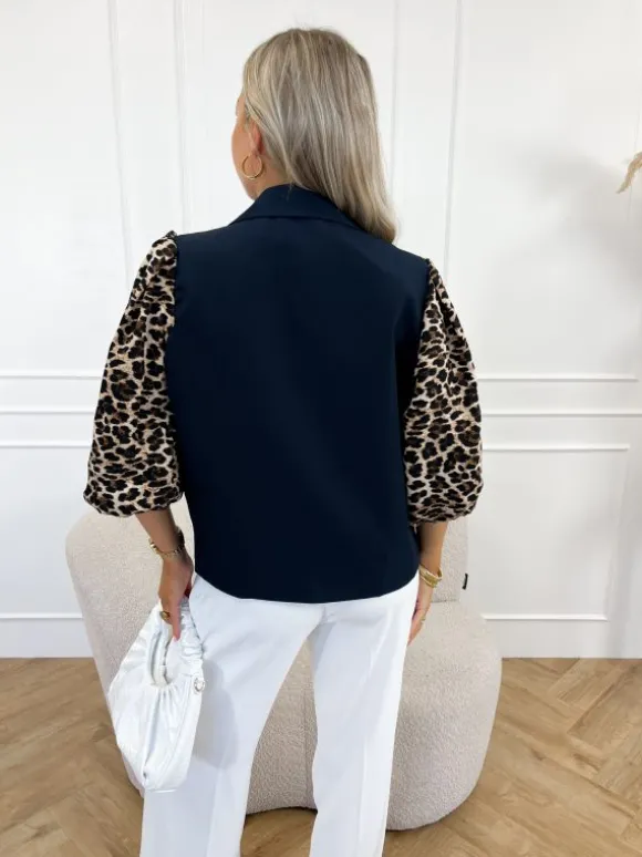 Lola blazer donker blauw