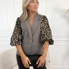 Lola blazer taupe