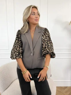 Lola blazer taupe