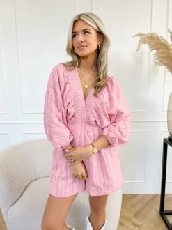 Lolita playsuit licht roze