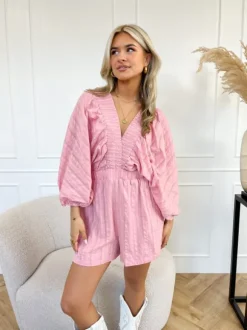 Lolita playsuit licht roze