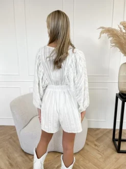 Lolita playsuit off white