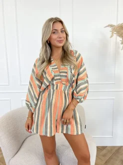 Lolita playsuit oranje
