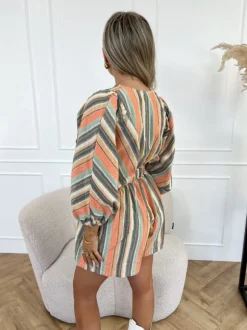 Lolita playsuit oranje
