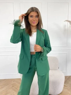 Lona blazer groen