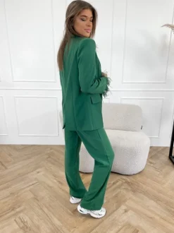 Lona blazer groen