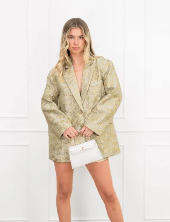 Loren blazer goud