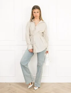 Lorena blouse beige