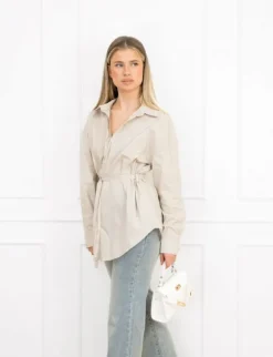 Lorena blouse beige