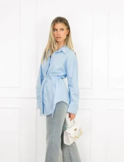 Lorena blouse lichtblauw