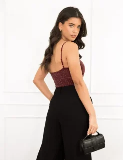 Lorien glitter body bordeaux