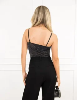 Lorien glitter body zwart