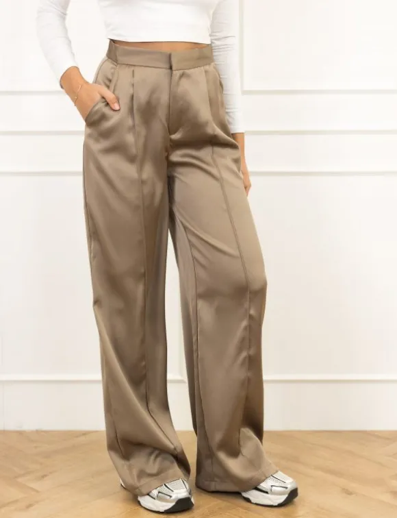 Lotta pantalon taupe