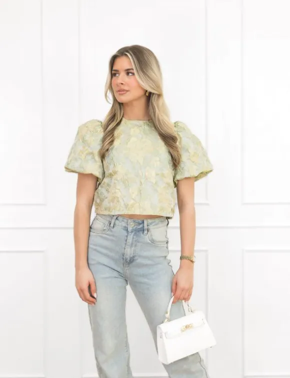 Lotte top groen