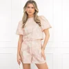 Lotte top roze