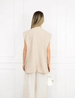 Lottie gilet beige