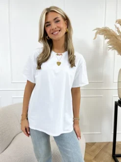 Louelle t-shirt wit