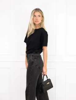Louelle t-shirt zwart