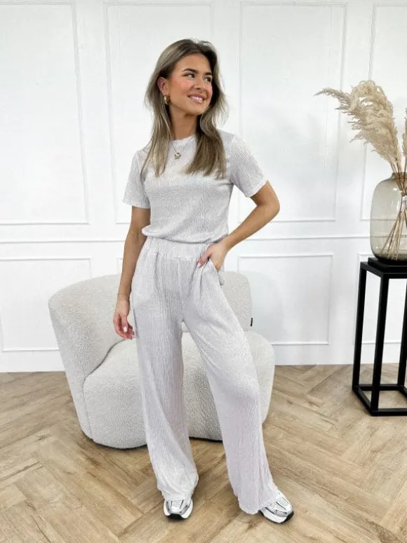 Lucia broek goud
