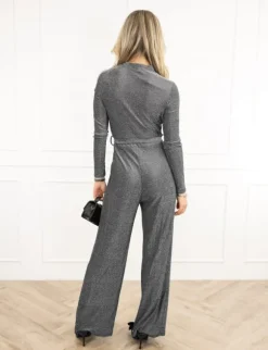 Luna jumpsuit zilver