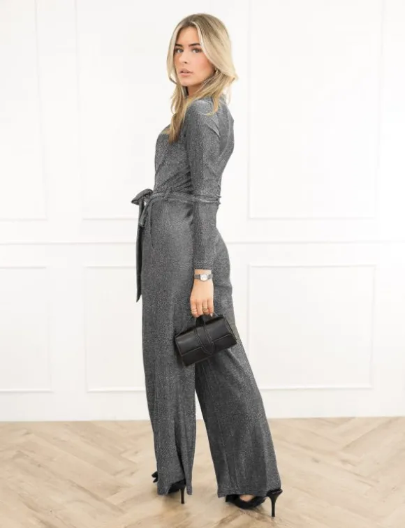 Luna jumpsuit zilver