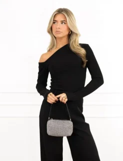 Lune top zwart