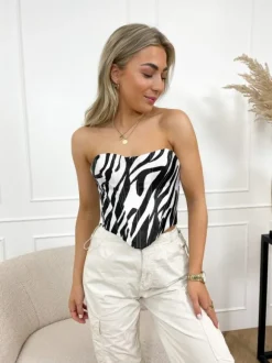 Luzi top zebra