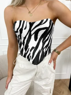 Luzi top zebra