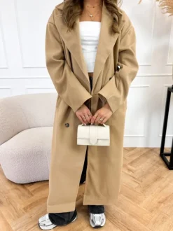 Lydia mantel jas camel
