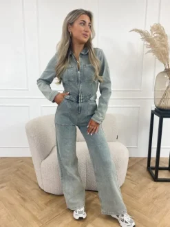 Lyla jumpsuit blauw