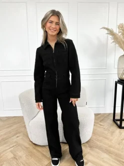 Lyla jumpsuit zwart