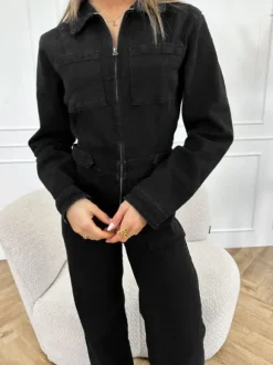 Lyla jumpsuit zwart