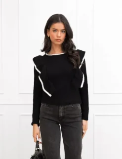 Maaike top zwart