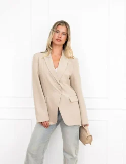 Macy blazer beige