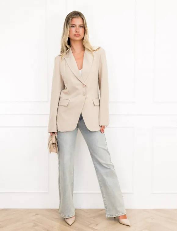 Macy blazer beige
