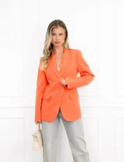 Macy blazer oranje