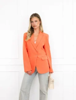 Macy blazer oranje