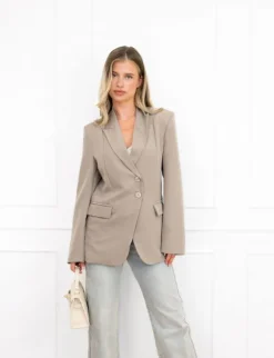 Macy blazer taupe
