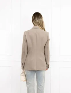 Macy blazer taupe