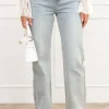 Maddie wide leg jeans licht blauw