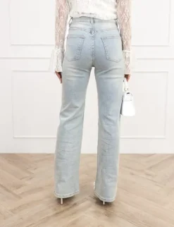 Maddie wide leg jeans licht blauw