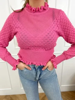 Maddy top roze