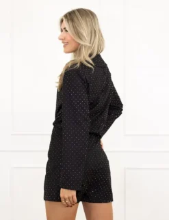 Made playsuit zwart