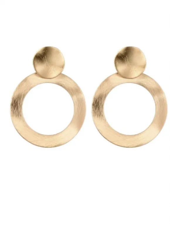 Mae oorbellen goud