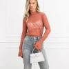 Maeve top oud roze