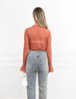 Maeve top oud roze