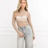 Maeve top taupe